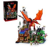 LEGO Ideas Dungeons & Dragons: Red Dragon’s Tale Building Set for Adults, Dungeons and Dragons Gift Idea, Fantasy Model for Build and Display, Created in Collaboration with Wizards of the Coast, 21348