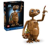 LEGO Ideas E.T. the Extra-Terrestrial - Model Kit for Adults in lien Figure, Artificial Potted Flowers & Light Brick - Nostalgic Gift for Sci-Fi Movie Fans - 21370