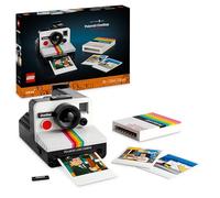 LEGO Ideas Polaroid OneStep SX-70 Camera Set for Adults, Collectible Vintage Model Kit to Build with Authentic Details, Creative Activity, Photography Gifts for Men, Women, Him, Her & Teens 21345