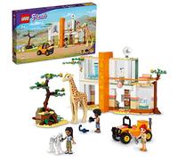 LEGO Friends Mia's Wildlife Rescue Toy 41717 with Zebra and Giraffe Safari Animal Figures Plus 3 Mini Dolls Birthday Gift Idea for Kids Girls & Boys