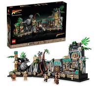LEGO Indiana Jones Temple of The Golden Idol 77015 Building Project for Adults, Iconic Raiders of The Lost Ark Movie Scene, Includes 4 Minifigures: Indiana Jones, Satipo, Belloq and a Hovitos Warrior