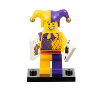 LEGO Jester, Series 12 (Complete Set with Stand and Accessories)