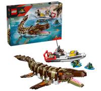LEGO® Jurassic World 76974 Brick-Built Mosasaurus Boat Mission