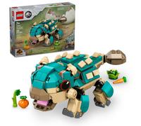 LEGO Jurassic World Baby Bumpy: Ankylosaurus Dinosaur Toy for Camp Cretaceous Fans and Kids Aged 7 Plus Fun Build-a-Dinosaur Jurassic Park Toy for Bo