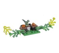 LEGO Jurassic World: Baby Raptor in Hiding - Dinosaur Dino