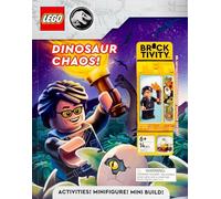 Lego Jurassic World: Dinosaur Chaos! (Activity Book with Minifigure)