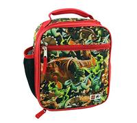 Lego Jurassic World Dinosaurs Boys Soft Insulated School Lunch Box (One Size, Lego Jurassic)
