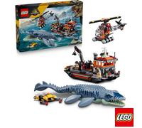 LEGO Jurassic World Mosasaurus Dinosaur Boat Attack Model 77983 (7+ Years)