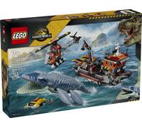LEGO Jurassic World Mosasaurus Dinosaur Boat Attack Toy 77983 PREORDER
