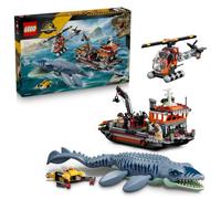 Lego Jurassic World Mosasaurus Dinosaur Boat Attack Toy 77983 One Colour