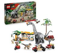 LEGO® Jurassic World Raptor & Titanosaurus Tracking Mission Dinosaur Toy 76973