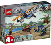 LEGO Jurassic World Velociraptor: Biplane Rescue Mission 75942, Dinosaur Toy for Preschool Kids, Featuring a Buildable Plane Toy, Posable Velociraptor, and Baby Raptor Delta, New 2020 (101 Pieces)
