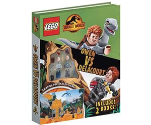 LEGO Jurassic WorldTM: Owen vs Delacourt (Inclu. LEGO, Books.#+,.#+,.#