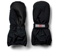 LEGO - Kid's Atlin 706 Mittens with Membrane - Gloves size 134/140, black