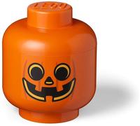 LEGO Large 9 x 10 Inch Plastic Storage Head Pumpkin