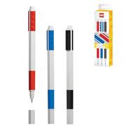 Lego LE51513 3 Pack Gel Pens, Assorted Colours