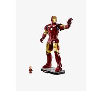 LEGO | Marvel Iron Man Mark 3 Collectors' Edition Figure - Avengers Display Model Kit for Adults - incl. a Minifigure & Arc Reactor - Collectible Gift for Fans - 76344