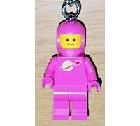Lego lenny Classic Pink Spaceman Key Ring/Key Chain - New from Benny's Squad