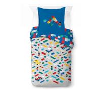 LEGO Let's Build Bed Linen Mini Figures 135 x 200 cm + 80 x 80 cm - 100% Cotton