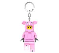 LEGO Big Figure Keychain 3" Tall - Piggy Girl (KE212H), Bag Charm with LED Light