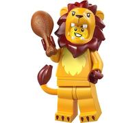 Lego Lion Costume - Mini Figures Series 28 Animals, Single Mini Figure (Lego 71051)
