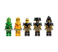 Lego Lloyd And Arin Ninja Team Mecas Construction Game Golden