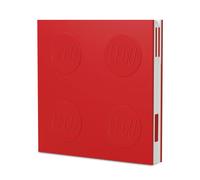 Lego Locking Notebook With Gel Pen Assorted Colours In Red Red