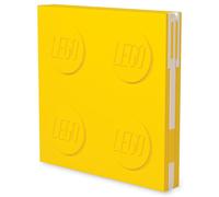 Lego Locking Notebook With Gel Pen Assorted Colours In Yellow Yellow
