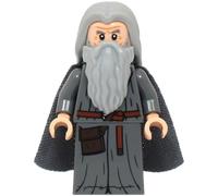 LEGO Lord of the Rings Minifigures from set 10354 (Gandalf the Grey - Hair, Robe, Spongy Cape)