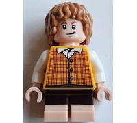LEGO Lord of the Rings Minifigures from set 10354 (Meriadoc Brandybuck (Merry) - Bright Light Orange Vest)