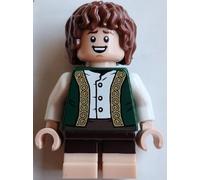 LEGO Lord of the Rings Minifigures from set 10354 (Peregrin Took (Pippin) - Dark Green Vest)
