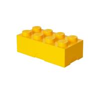 LEGO® snack box 100 x 200 x 75 mm - Yellow