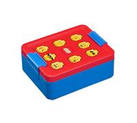 LEGO Lunch Box with compartments - Iconic Design, Durable & Fun for Kids, Red & Blue, Dishwasher Safe, Perfect for Meal Prep, Snacks, and Travel