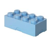 LEGO Lunch Storage Box Brick 20x10x 8cm Light Blue - Size20x10x8cm - Storage Brick - Light Blue
