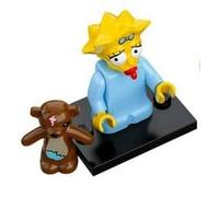 LEGO Maggie Simpson, The Simpsons, Series 1 (Complete Set with Stand and Accessories)
