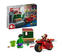 Lego Marvel 76287 Iron Man with Bike and The Hulk