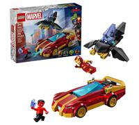 LEGO Marvel: Iron Man Car & Black Panther vs. Red Hulk (76310)