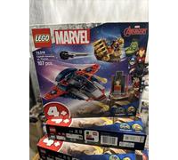 LEGO® ǀ Marvel Captain America vs. Thanos, Super Hero Building Toy with Minifigures 76319