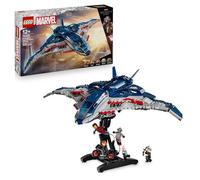 LEGO ǀ Marvel Avengers: Age of Ultron Quinjet, Kids’ Building Kit and Super Hero Gift, Film Collectible for Boys and Girls, with 5 Minifigures Including Iron Man, Black Widow and Hawkeye 76325