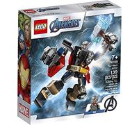 LEGO Marvel Avengers Classic Thor Mech Armor 76169 Cool Thor Hammer Playset; Superhero Building Toy for Kids, New 2020 (139 Pieces)