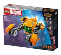 LEGO Marvel Baby Rocket's Ship Guardians of the Galaxy Set 76254 Ages 8+