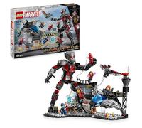 LEGO Marvel Captain America: Civil War Action Battle - Super Heroes Building Toy with 8 Minifigures incl. Iron Man, Spider-Man & Black Panther - Gift for 10+ Year Old Boys, Girls and Fans 76314
