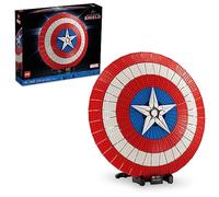 LEGO Marvel Captain America’s Shield 76262 Model Kit for Adults, Collectible Replica of Captain America’s Iconic Shield, This Disney Marvel Building Set for Adults Makes a Great Graduation Gift