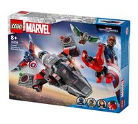 LEGO Marvel Captain America vs Red Hulk Jet Battle Set 76292 Super Hero Toy
