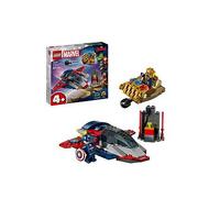 LEGO® ǀ Marvel Captain America vs. Thanos, Super Hero Building Toy with Minifigures 76319