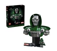LEGO | Marvel Doctor Doom Bust - Display Model Kit for Adults in ollectible Minifigure & Nameplate - DIY Shelf or Room Decor - Gift Idea for Movie Fans - 76345