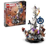 LEGO Marvel Endgame Final Battle, Avengers Model for Build and Display, Collectible Marvel Playset with 6 Minifigures Including Captain Marvel, Shuri and Wanda Maximoff, Marvel Fan Gift Idea, 76266