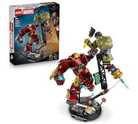 LEGO | Marvel Epic Battle: Hulkbuster vs. The Hulk - Superhero Toy w/ 2 Action Figures & Iron Man Minifigure - Avengers Gift for 9+ Year Old Boys & Fans - 76343