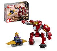 LEGO Marvel Iron Man Hulkbuster vs. Thanos Playset for Kids Aged 4 Plus, Super Hero Action Based on Avengers: Infinity War, with Buildable Action Figure, Toy Plane and 2 Minifigures 76263