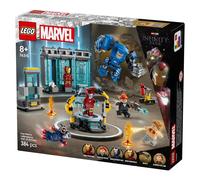 LEGO Marvel Iron Man’s Laboratory Hall of Armour Set 76315 Super Hero Toy